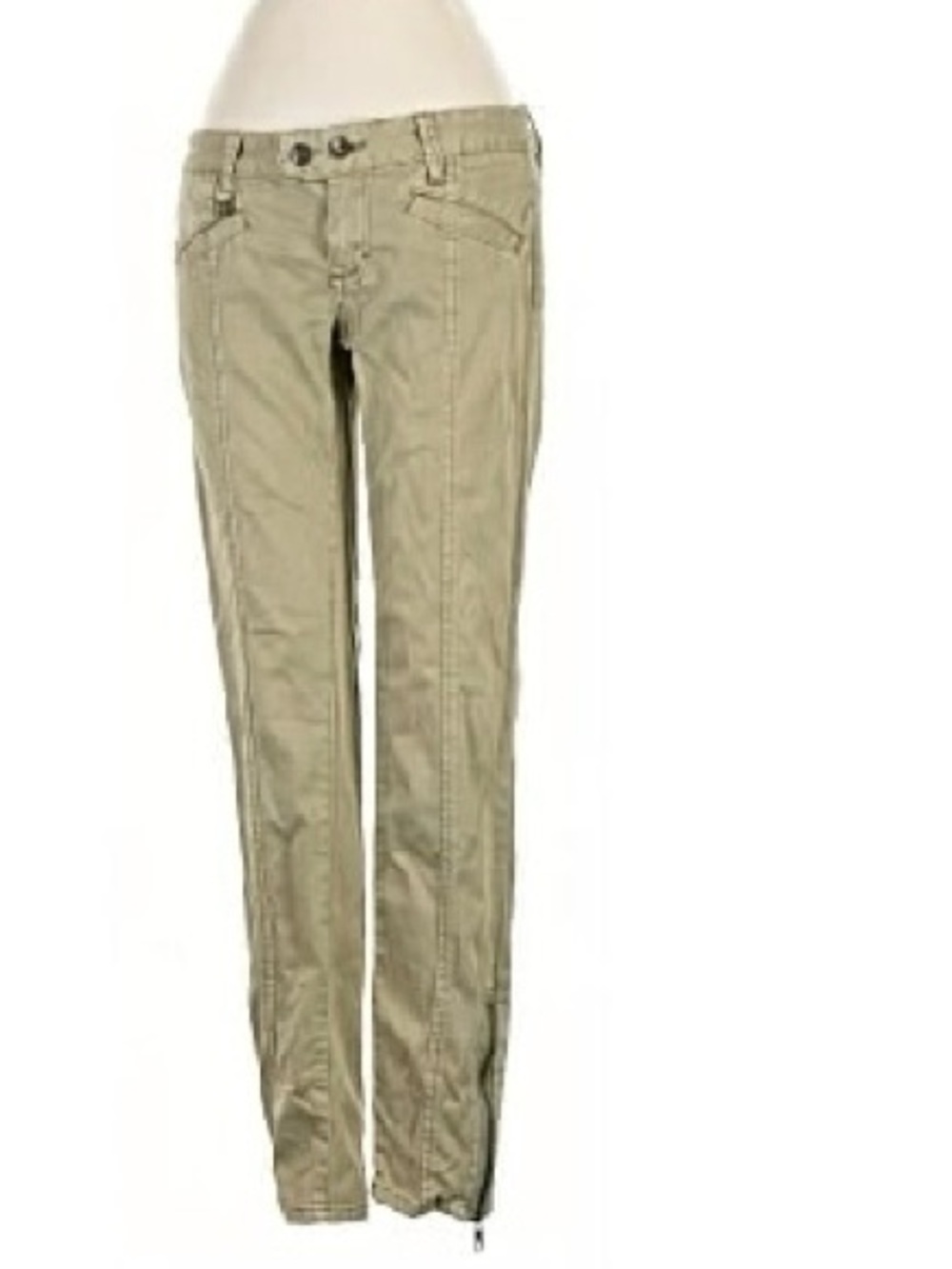 Armani Exchange green Slim Straight Pants (Khakis)